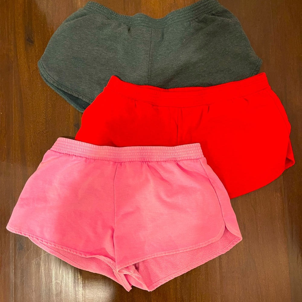 Junior Large Firehouse Sweat Shorts. Like New!